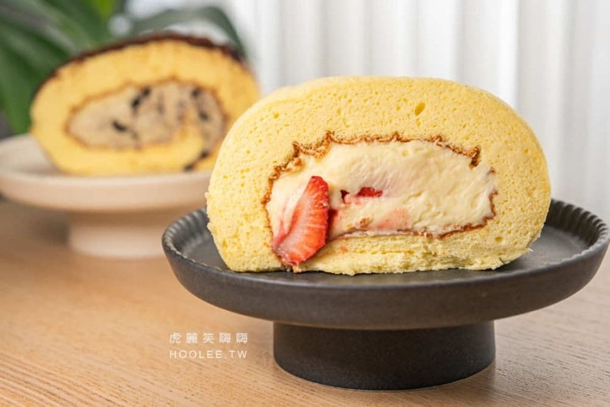 乳糖不耐也能吃甜點！療癒系「爆漿豆奶卷」一咬噴餡，焙茶奶霜＋布丁太欠吃