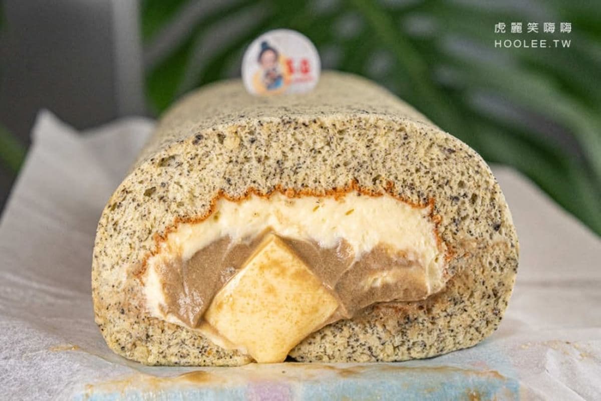 乳糖不耐也能吃甜點！療癒系「爆漿豆奶卷」一咬噴餡，焙茶奶霜＋布丁太欠吃