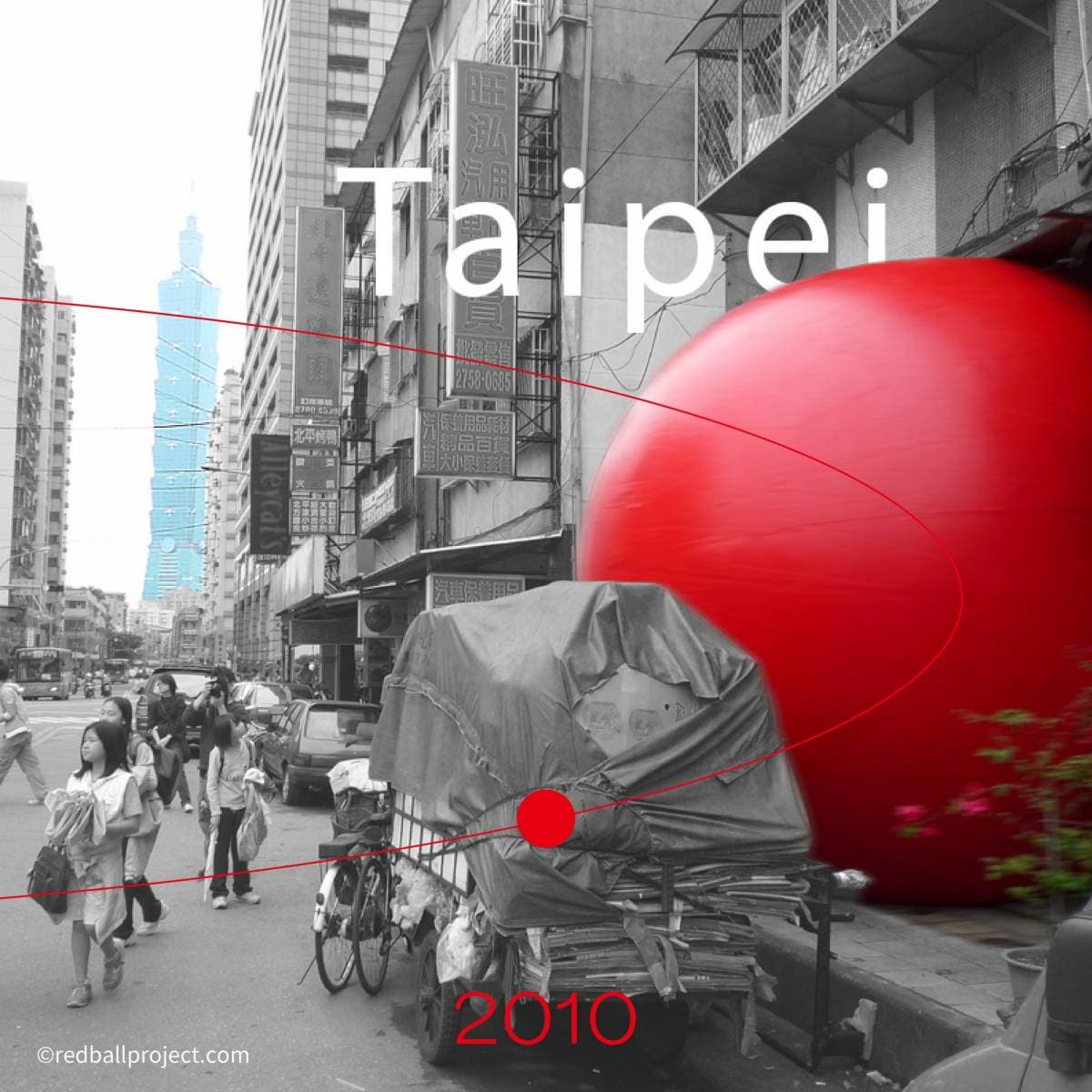巨大紅球「這天」現身台南！展出日期、10大地點曝，14年再訪台民眾好期待