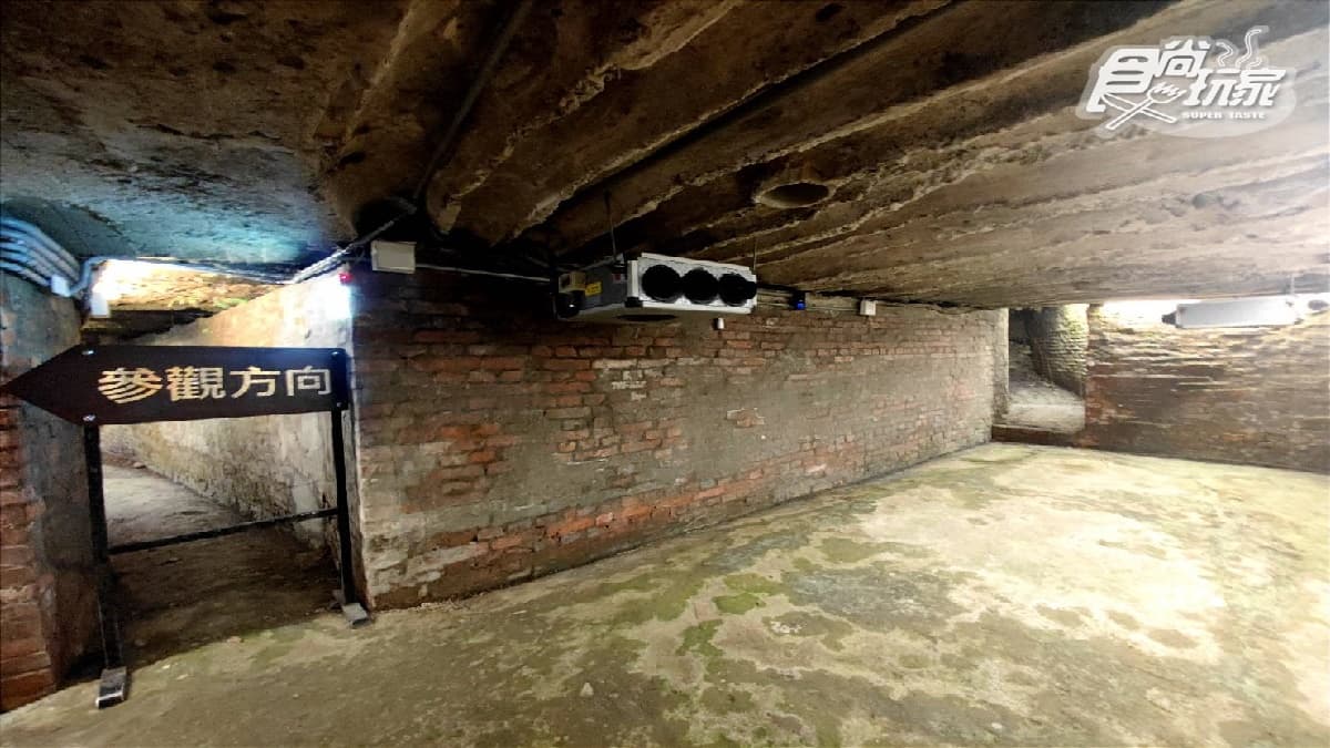 還可預約參觀地下甬道。