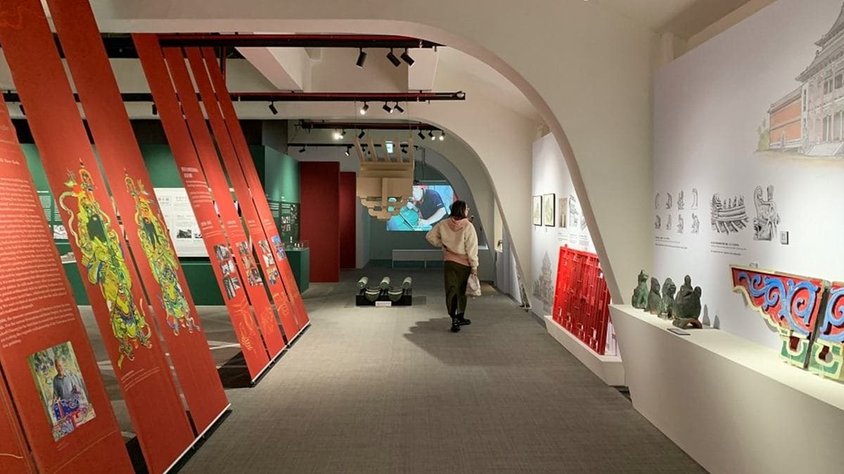 ５樓是整修後開放的新空間，主要展示史博館改建的歷史文物。（圖片來源：可大王愛旅行）