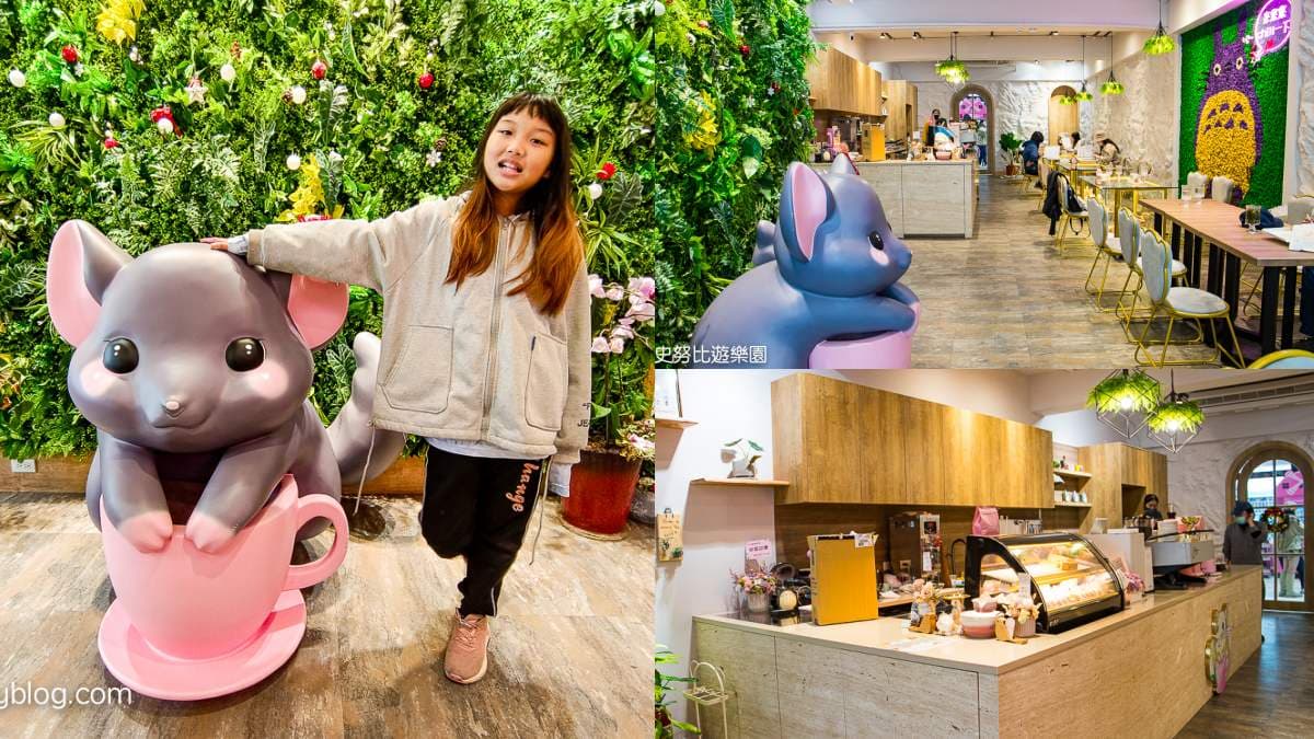 超萌「龍貓」陪吃飯！全台唯一「絨鼠餐廳」夯到秒殺，近距離抱抱可愛到融化