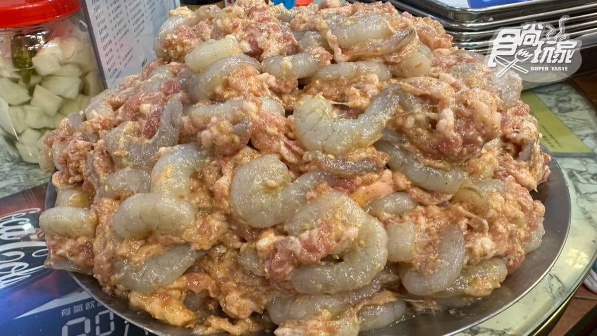 劉森記麵家的水餃都是每天早上新鮮現包，且蝦子非常新鮮且大顆。