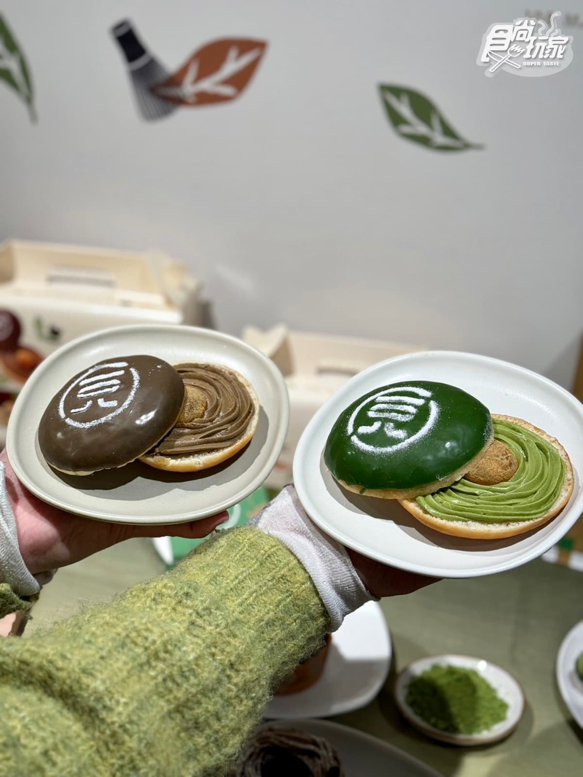 焙茶人愛了！「Mister Donutｘ一〇八抹茶」買一送一，焙茶甜甜圈＋歐蕾太銷魂