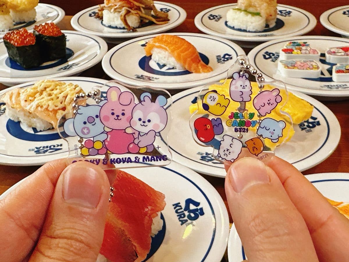 BT21抱著壽司超萌!藏壽司全新扭蛋15款「這天」開扭,加碼2款期間限定壽司 BT21抱著壽司超萌!藏壽司全新扭蛋15款「這天」開扭,加碼2款期間限定壽司