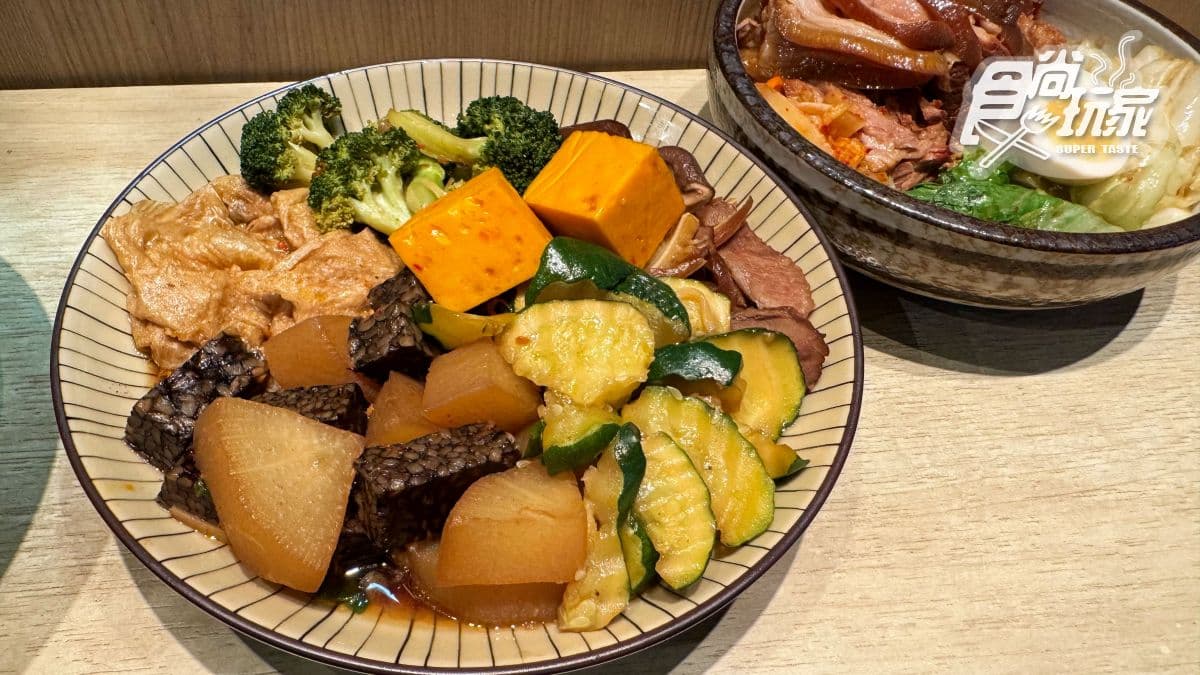 滷味單品推薦少見的起司魚豆腐、櫛瓜，甘甜脆口的白蘿蔔表現也很優。