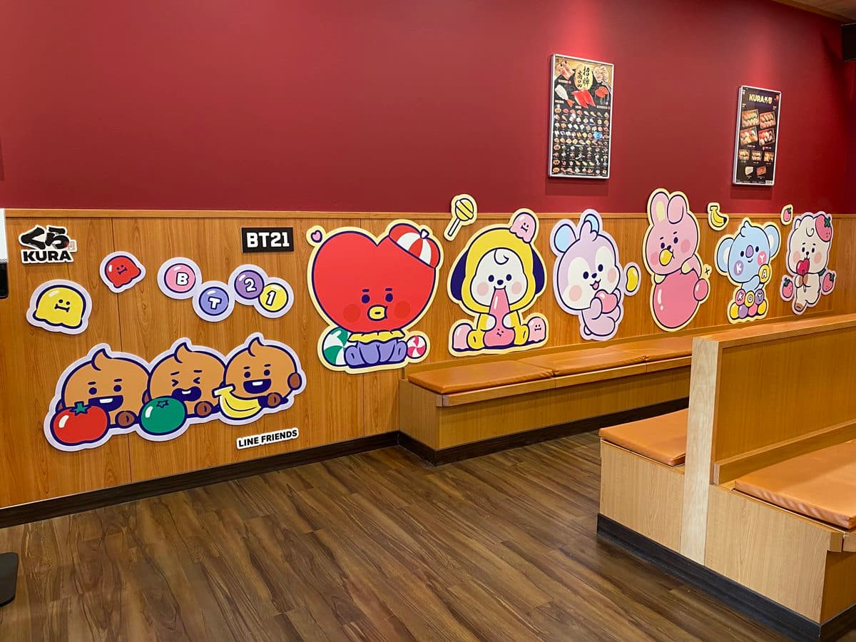 ３款「BT21周邊」只送不賣！藏壽司化身超萌主題店，全台僅「４家」快衝打卡
