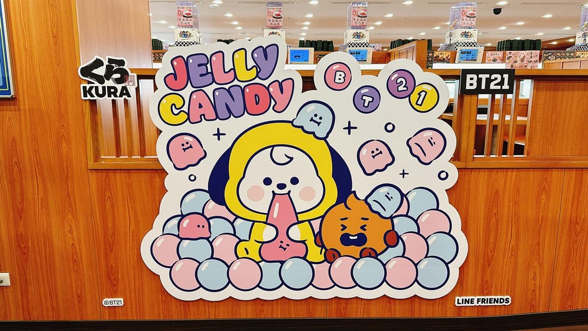 ３款「BT21周邊」只送不賣！藏壽司化身超萌主題店，全台僅「４家」快衝打卡