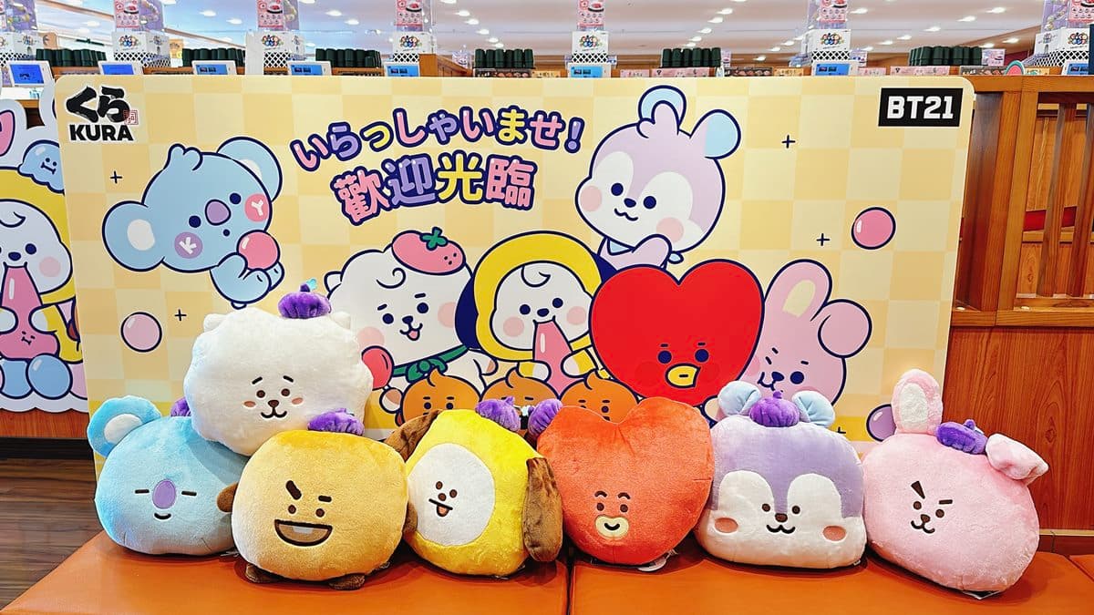 ３款「BT21周邊」只送不賣！藏壽司化身超萌主題店，全台僅「４家」快衝打卡