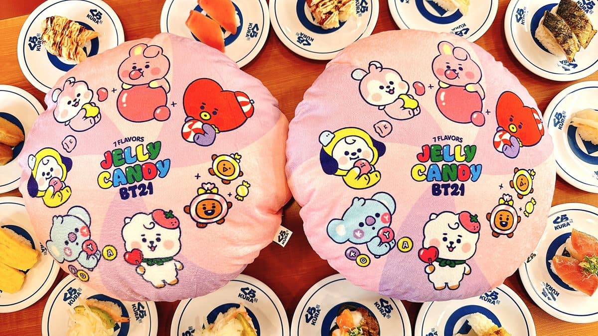 ３款「BT21周邊」只送不賣！藏壽司化身超萌主題店，全台僅「４家」快衝打卡