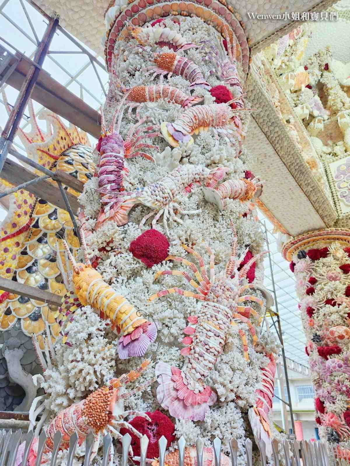 點香參拜就能免費參觀!新北最美「海底龍宮」搬新家,搶拍貝殼隧道、龍蝦柱 點香參拜就能免費參觀!新北最美「海底龍宮」搬新家,搶拍貝殼隧道、龍蝦柱