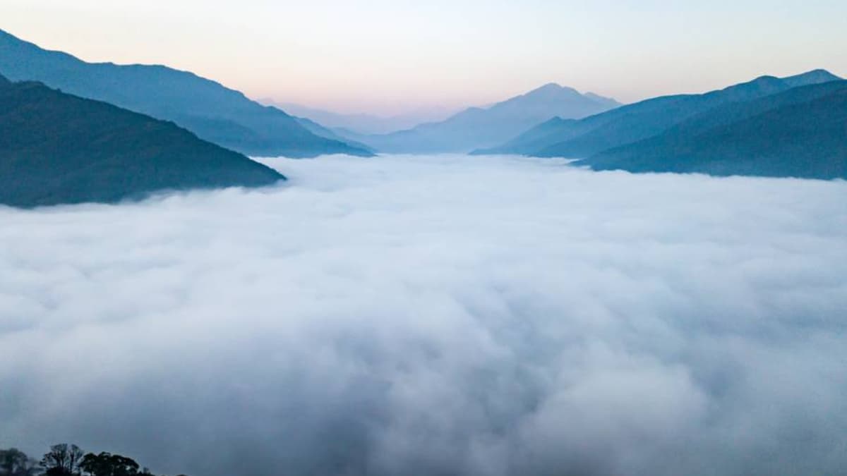 清晨可欣賞到雲海美景。（圖片來源：SYA(賽亞)的旅遊部落格）