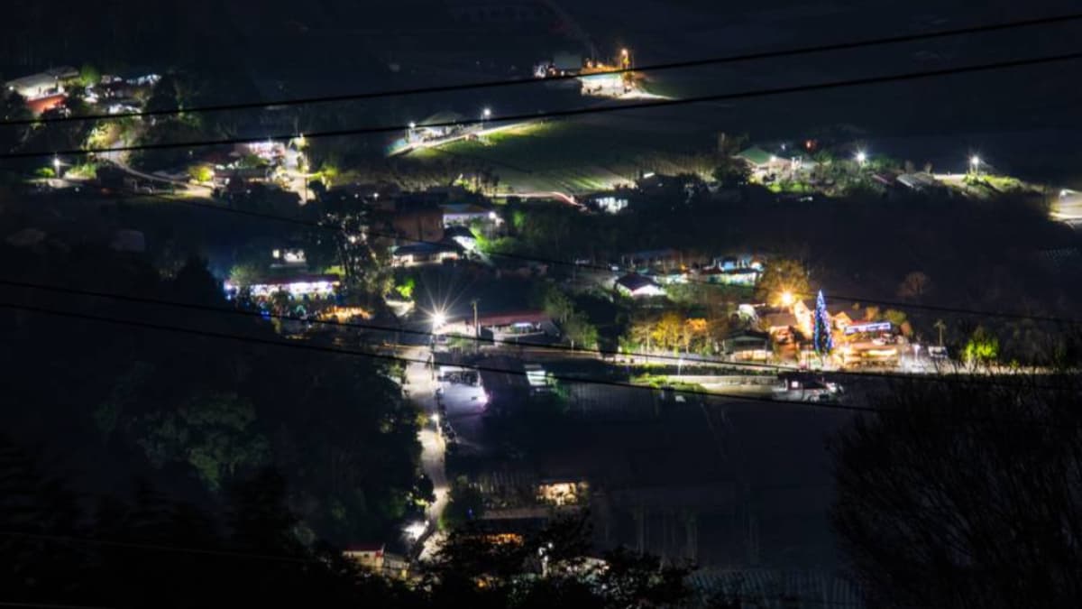 入夜則可在低光害環境下欣賞星空與夜景。（圖片來源：SYA(賽亞)的旅遊部落格）