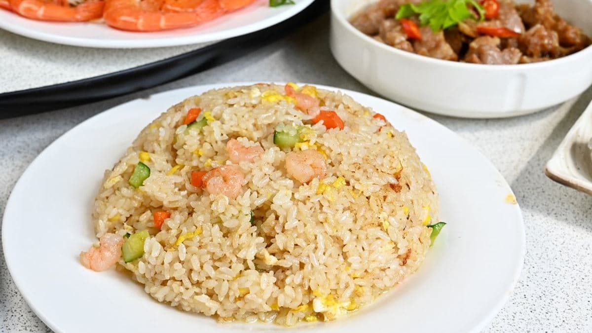 「廣式炒飯」米飯粒粒分明，吃起來不會太過油膩。（圖片來源：糖糖‘s 享食生活）