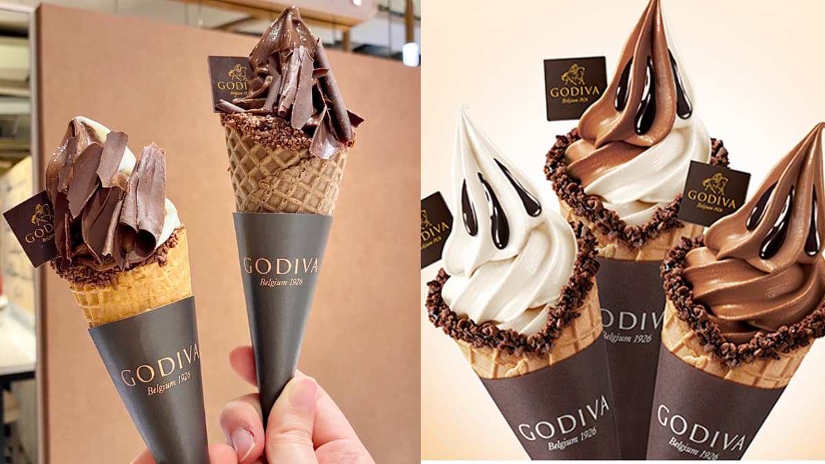 「GODIVA霜淇淋買一送一」等到了!這2天巧克力口味任選,直接吃、換券領都OK