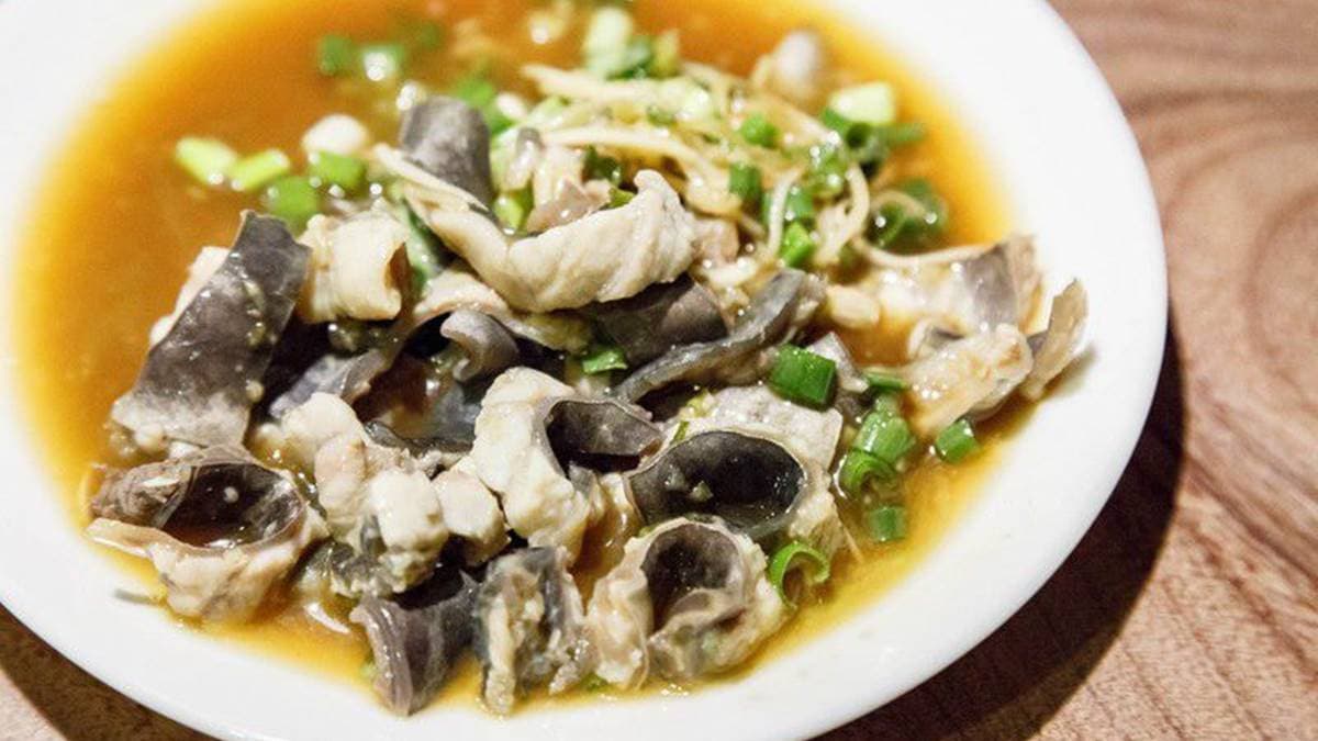 土魠魚蛋沙拉，魚卵吃起來沒有腥味。（圖片來源：愛伯特吃喝玩樂全記錄）