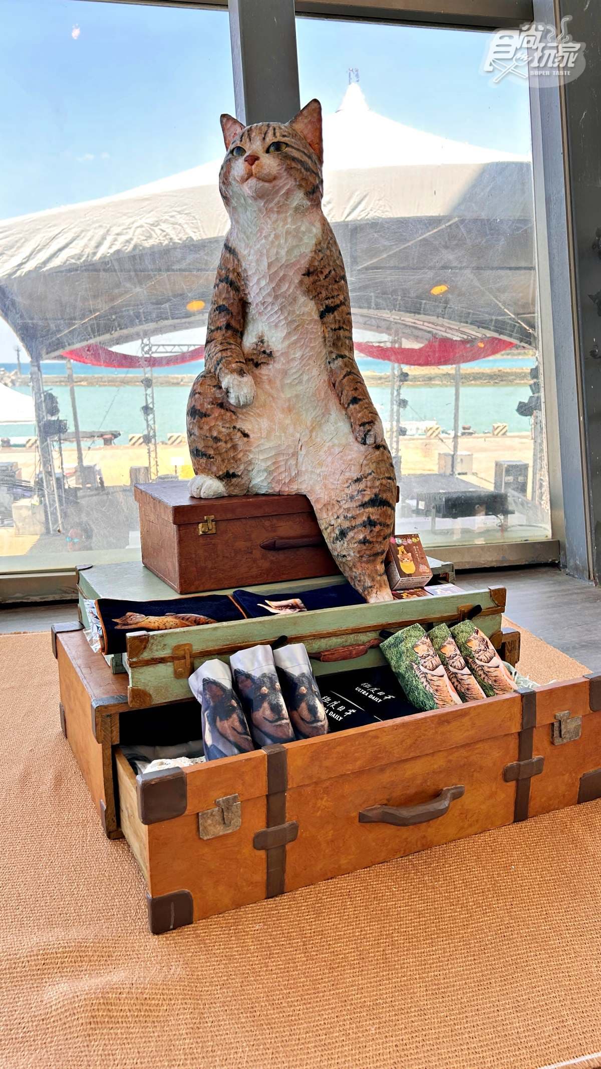 日本最萌「貓狗木雕展」登台!開箱4大亮點:14米高擁抱貓貓、獨家貓咪燒 日本最萌「貓狗木雕展」登台!開箱4大亮點:14米高擁抱貓貓、獨家貓咪燒