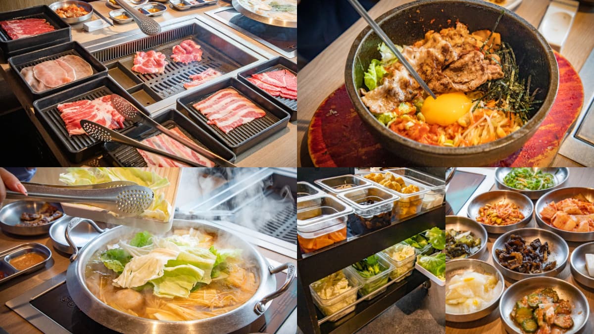 469元韓式烤肉+大醬鍋吃到飽!桃園超夯火烤兩吃,肉品、石鍋拌飯50道任夾