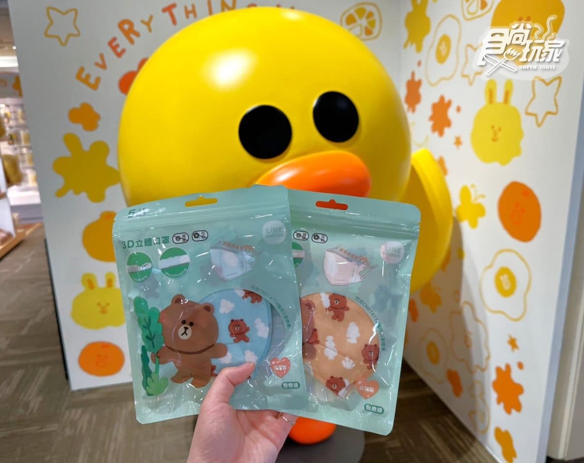 LINE FRIENDS快閃店免費逛！７大亮點：打卡1.5公尺莎莉、千款周邊超好買 (中獎公布)