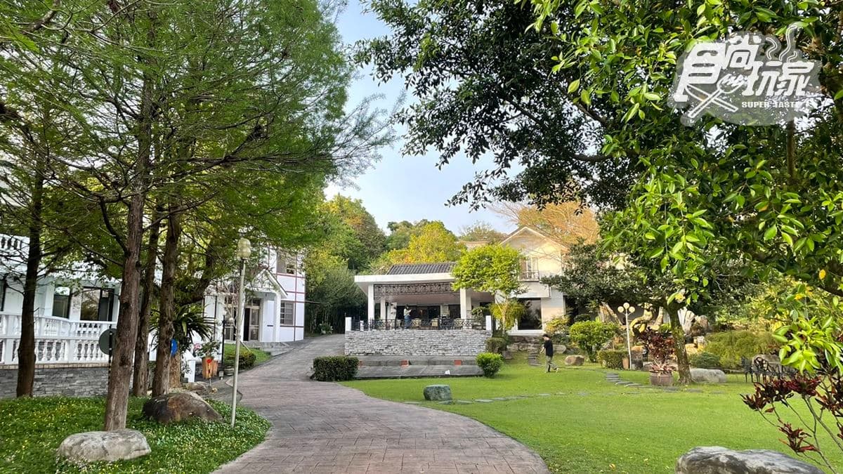 用餐完還可以走走散步，很愜意。