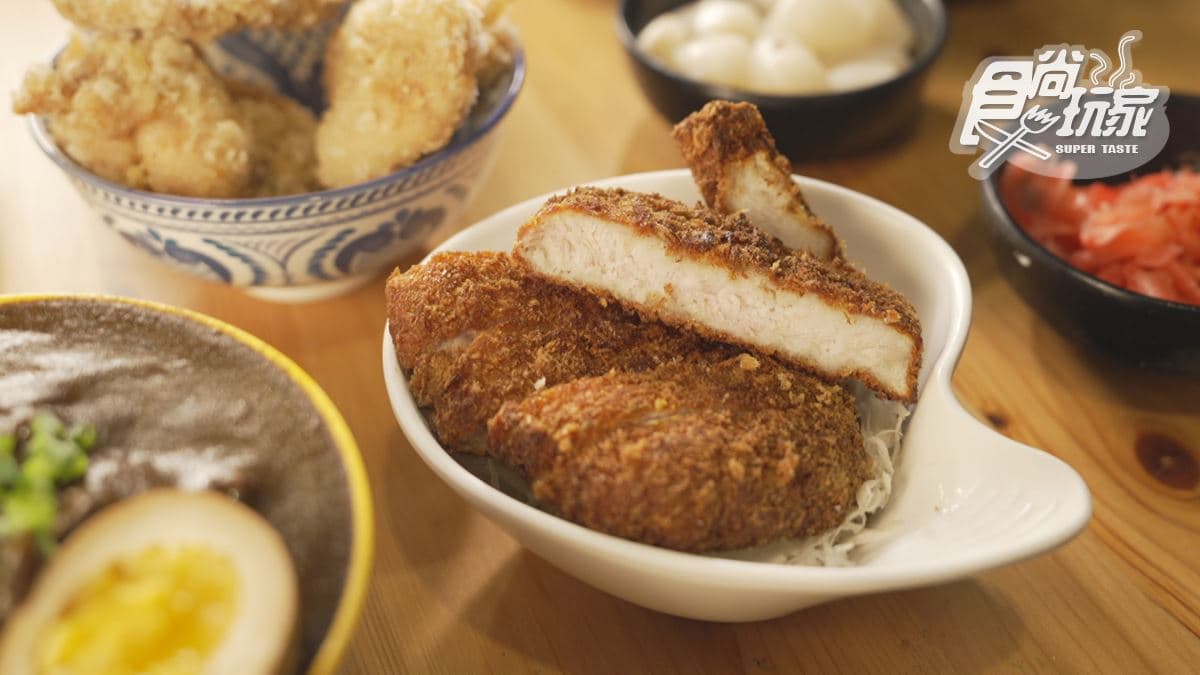 「日式豬排」香氣十足，非常誘人。