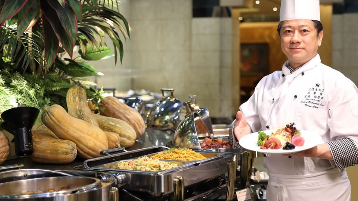 館內「向陽庭」提供高CP值吃到飽。（圖片來源：三德大飯店）
