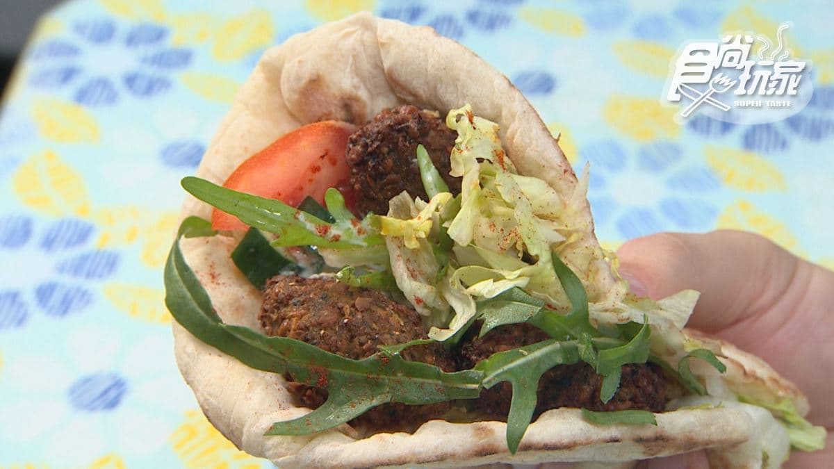 「鷹嘴豆球捲」口感類似馬鈴薯泥但有顆粒感。