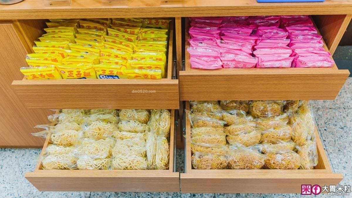 內用除了飯類，還可免費享用７種麵食無限吃到飽。（圖片來源：大胃米粒DAVID&MILLY）