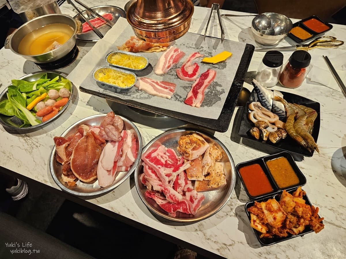 369元火烤兩吃＋自助吧無限嗑！新北高CP值「韓式燒肉」，加100元海鮮吃到撐