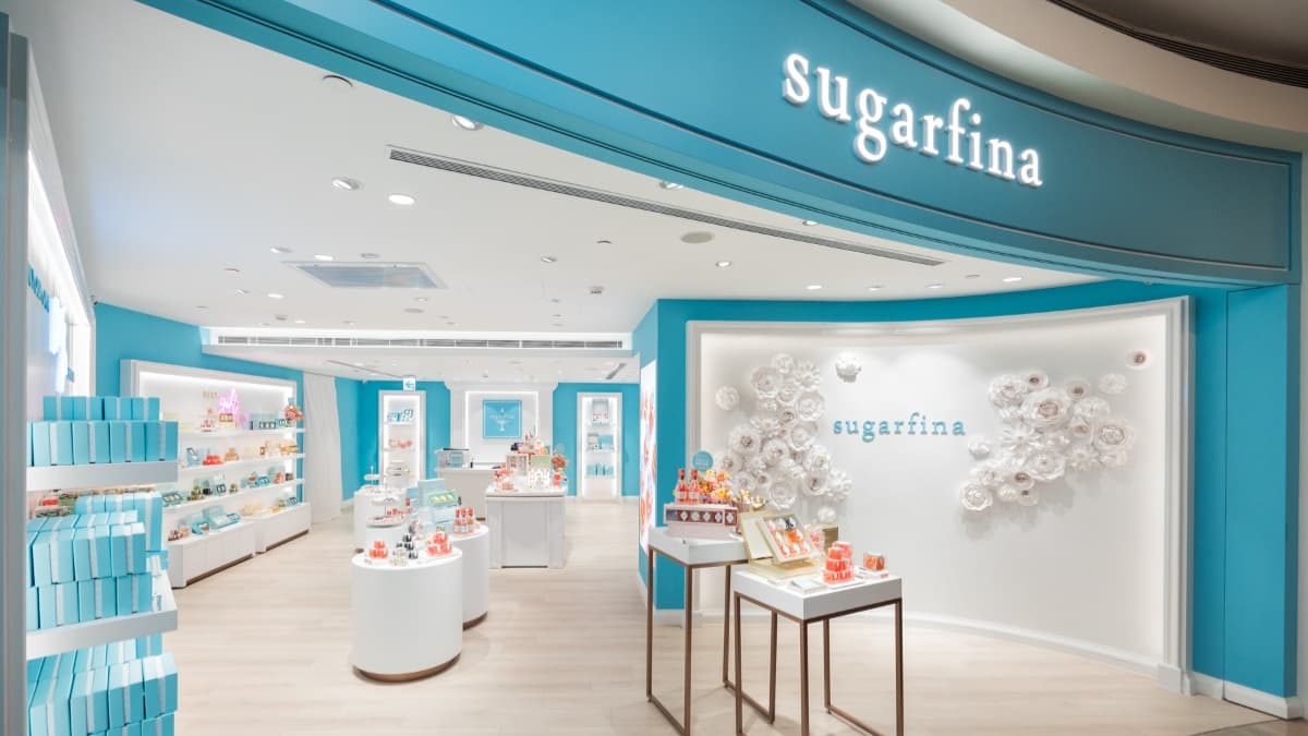 「全球10大最美糖果店」美稱的sugarfina，首次進駐台灣。（圖片來源：sugarfina）