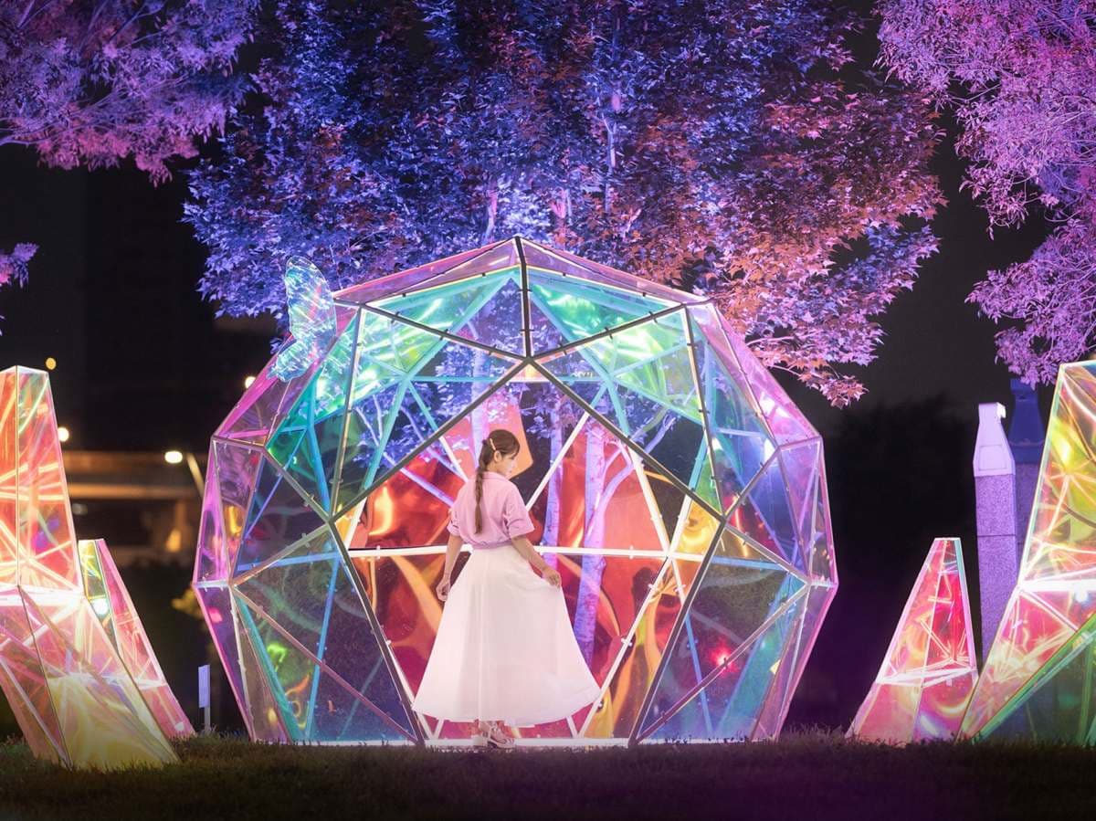 免費拍女神級美照!新北最大公園變「花花世界」,鑽石花園、6米高熊熊美翻 免費拍女神級美照!新北最大公園變「花花世界」,鑽石花園、6米高熊熊美翻