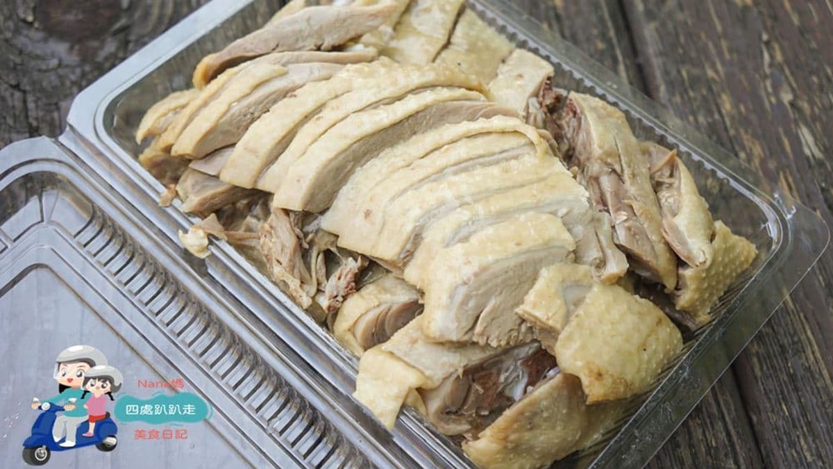 「南京桂花鹹水鴨」鴨皮滑嫩可口，香氣十足。（圖片來源：NANA媽四處趴趴走美食日記）
