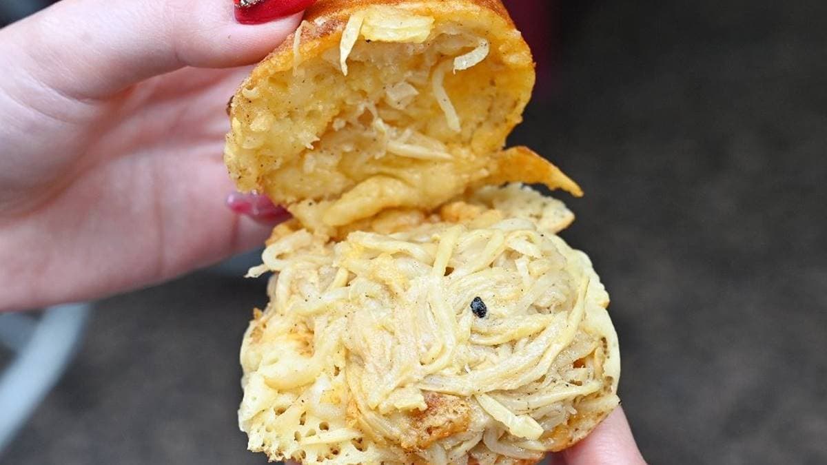 獨創的「筍絲口味」吃得到麻油的香氣及筍絲的清甜，口感爽脆。（圖片來源：糖糖's 享食生活）