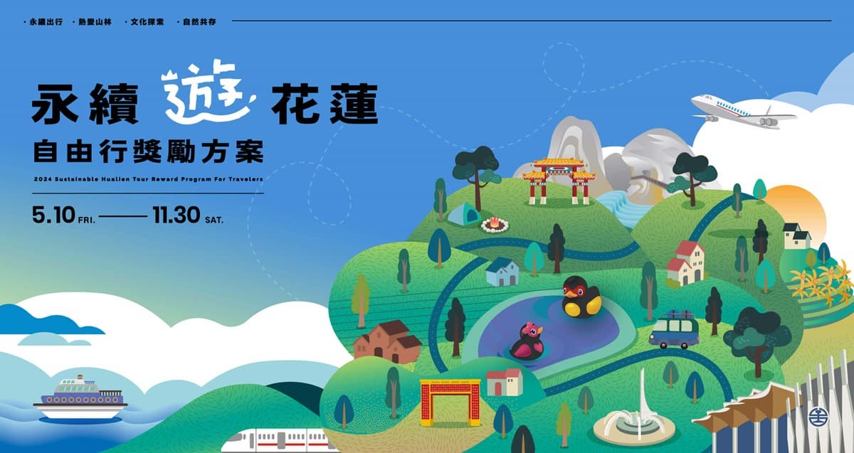 國旅卡刷8千變1萬6、6/1起住花蓮發1千!2024花東旅遊補助總整理 國旅卡刷8千變1萬6、6/1起住花蓮發1千!2024花東旅遊補助總整理