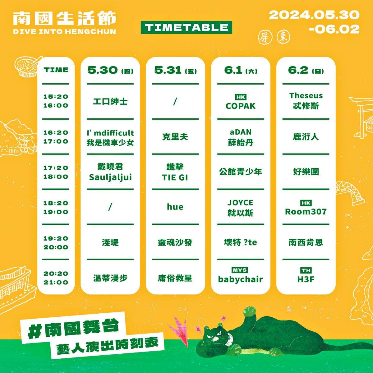 全台最南端「夏日市集」只有４天！逾40家美食餐車一站吃爆，再賞古城光雕