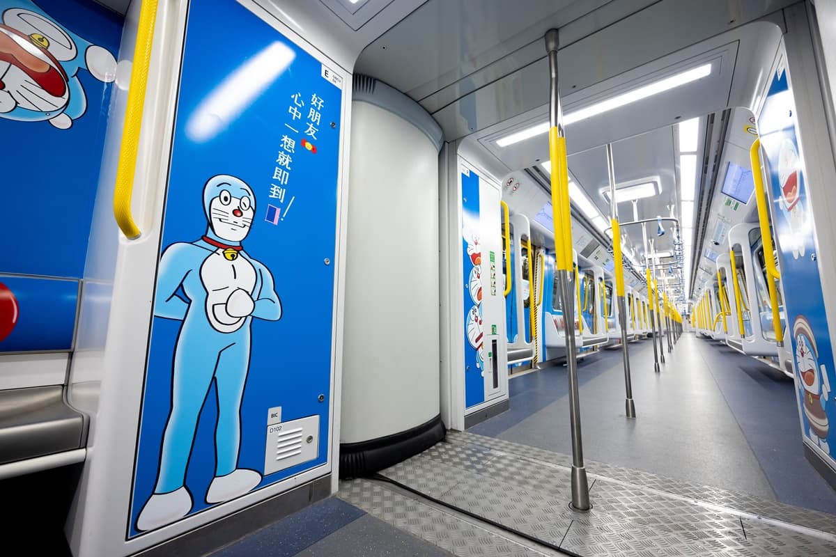 哆啦A夢迷快衝!全球首座「哆啦A夢主題月台」在這,限時主題列車超好拍 哆啦A夢迷快衝!全球首座「哆啦A夢主題月台」在這,限時主題列車超好拍