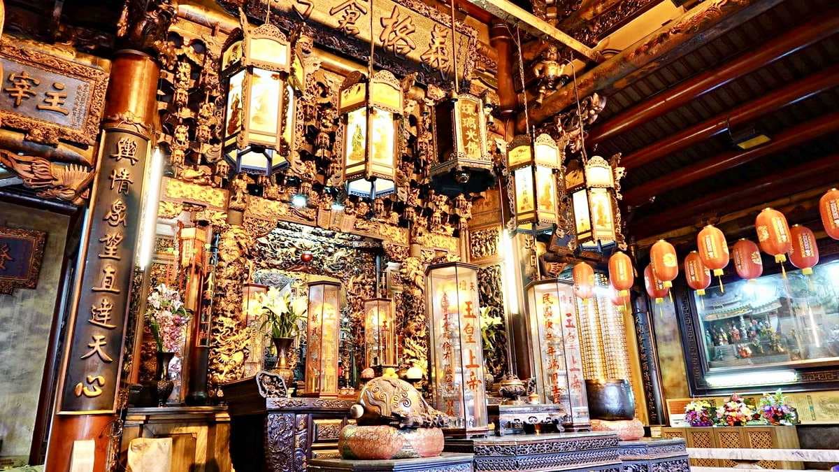 「天壇天公廟」主祀玉皇大帝，玉帝是掌管天庭之神。（圖片來源：貓大爺部落格）