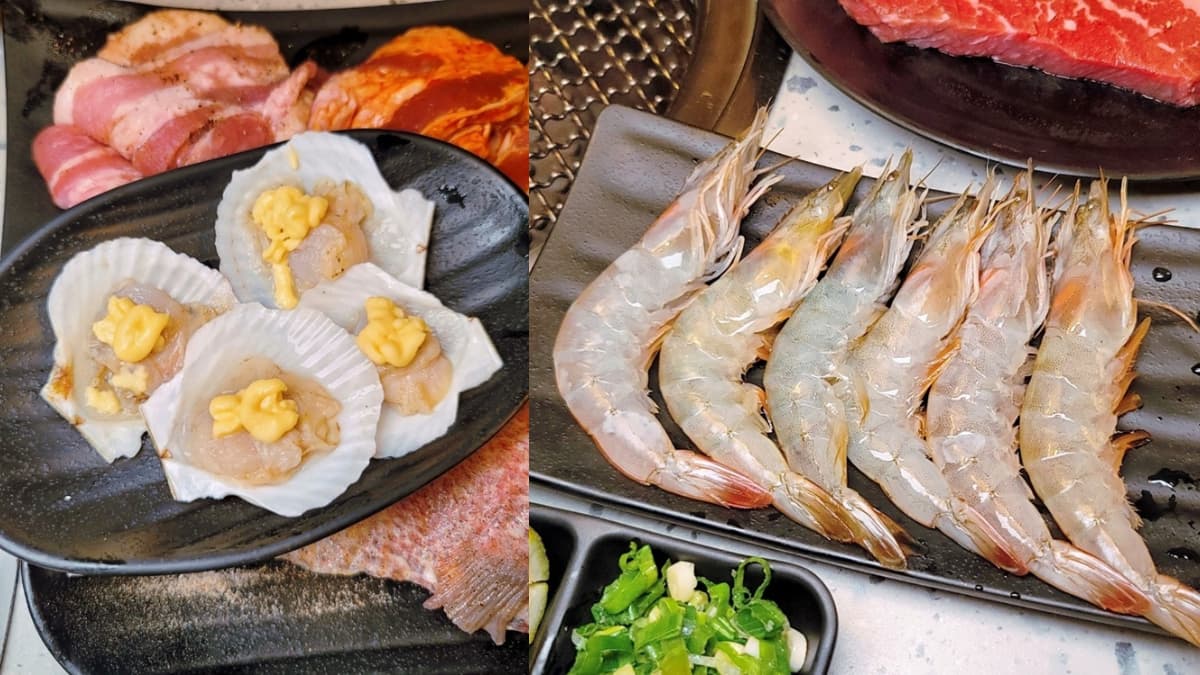 超過80種食材吃到飽！台中高CP值精緻燒肉，比臉大牛排、海鮮、甜點任吃