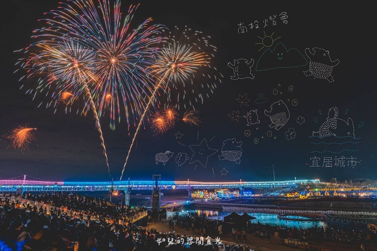 馬來貘無人機煙火「這３天」南投登場！上百家咖啡巧克力市集，再順遊４景點