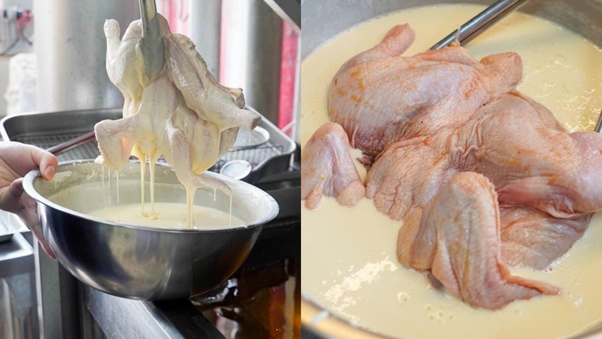 網稱「高雄賣最好炸全雞」！比臉大巨無霸炸雞300有找，必點隱藏版手標泰奶
