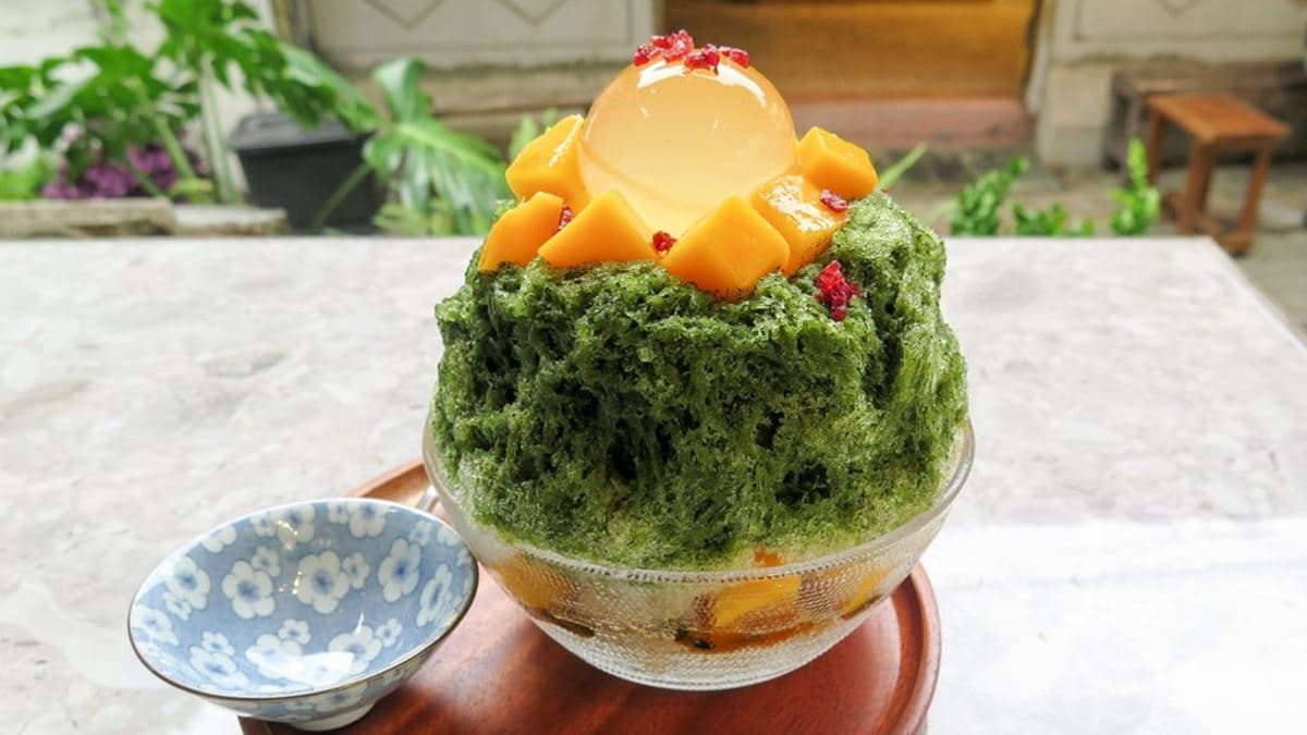 「芒果森山」整體吃起來冰涼又清爽。（圖片來源：Jeremy以食為天）