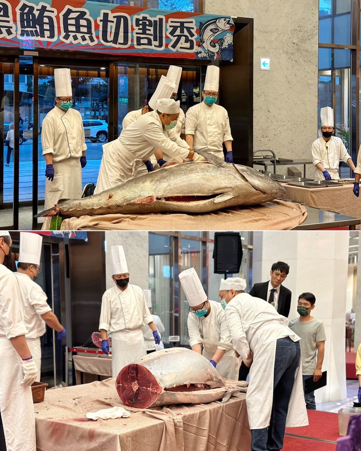 新竹吃到飽霸主！221公斤黑鮪魚現切生魚片，爽嗑牛排干貝暢飲日本生啤