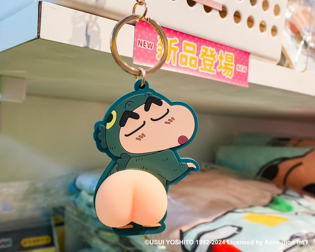 蠟筆小新快閃店免費逛！期間限定插旗３據點，15大場景、60款全新周邊超好逛