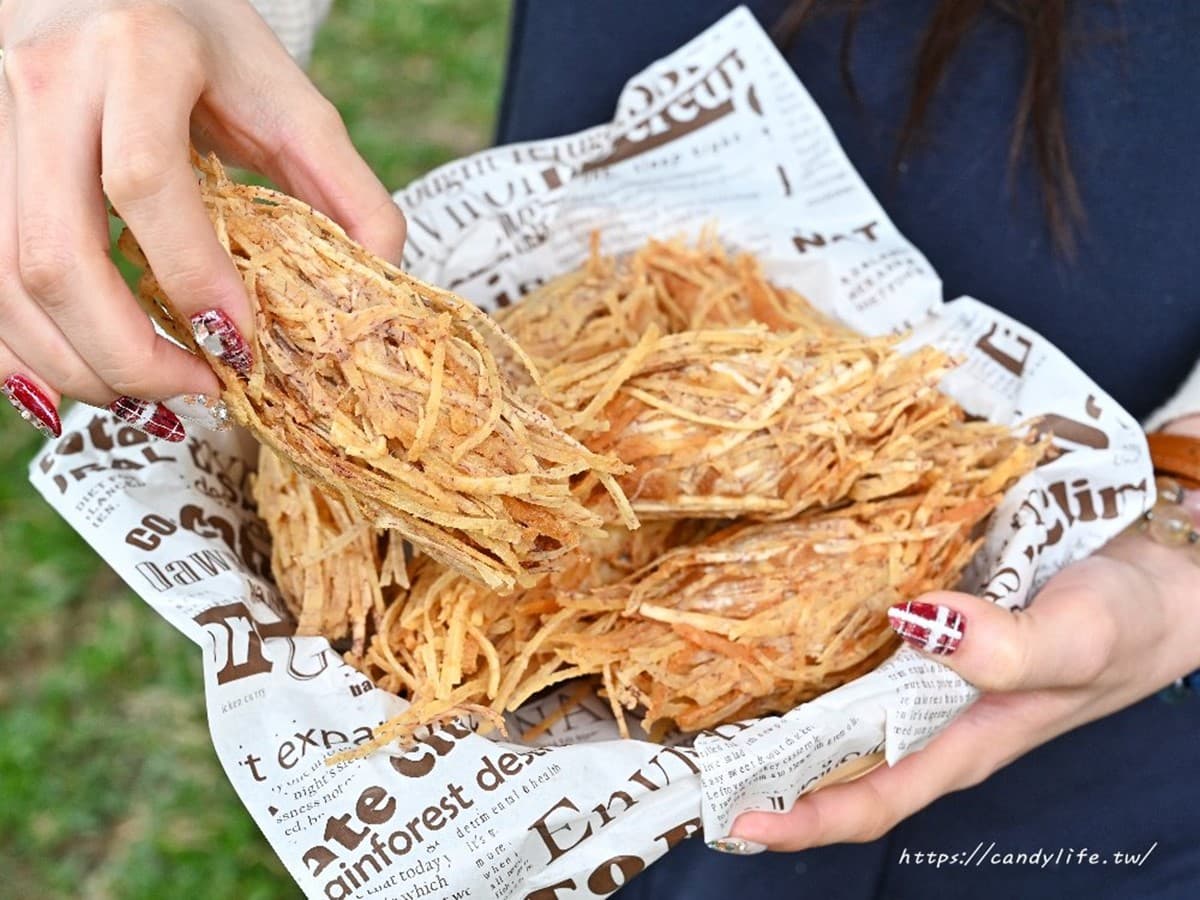 只在台中吃得到！現炸「稻草芋頭」藏香濃芋泥，買10送１團購最愛點心
