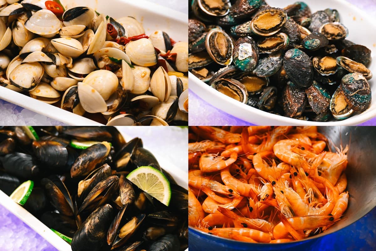生魚片、牛排、烤鴨吃到飽！台中老饕最愛「地下室Buffet」，還有啤酒紅酒暢飲