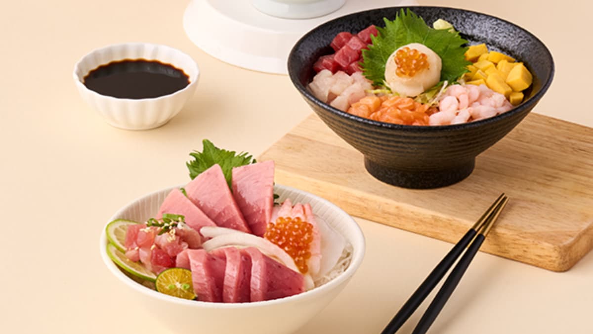 店內有販售生魚片、丼飯、壽司等。（圖片來源：順億鮪魚專賣店）