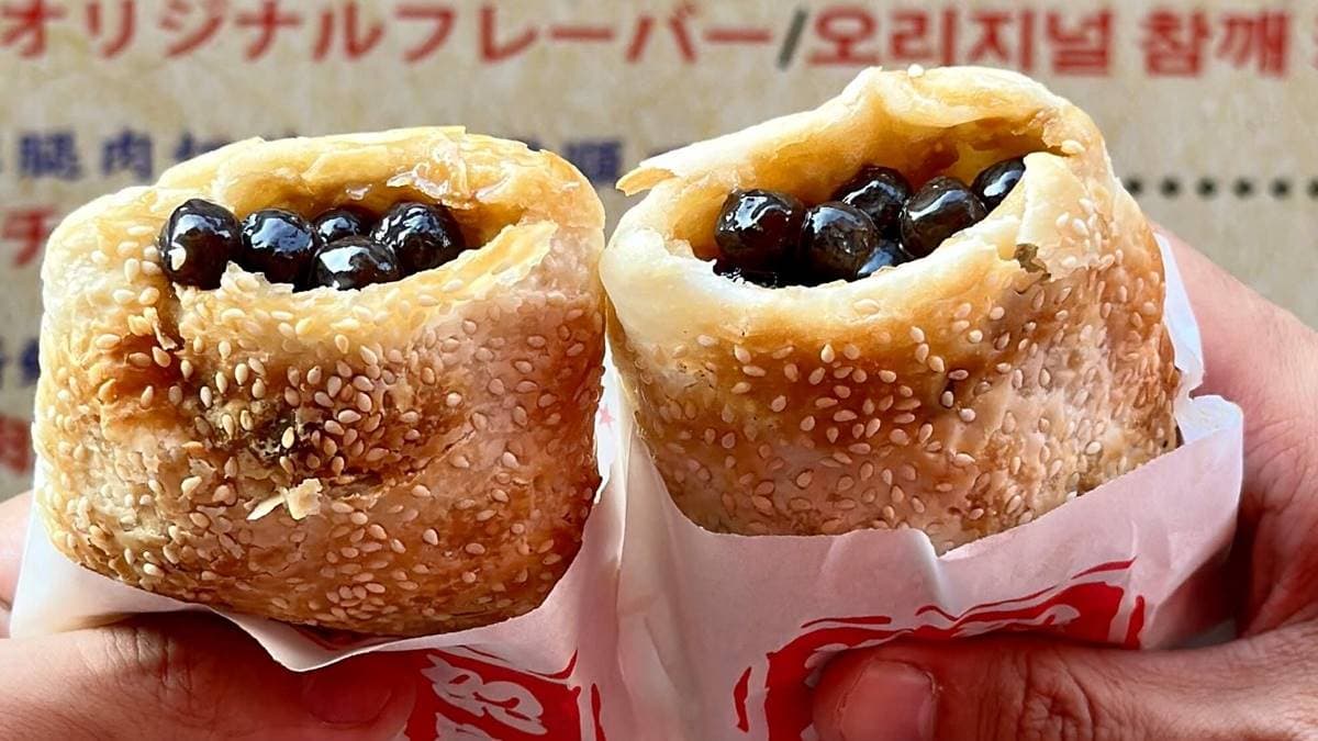 「黑糖珍珠口味」是假日限定版。（圖片來源：跟著Donna一起吃喝玩樂）