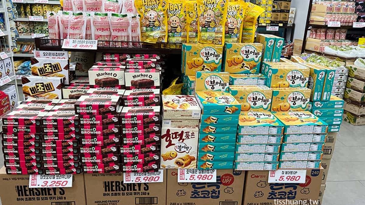 這裡號稱韓國的零食專賣店。（圖片來源：TISS玩味食尚）