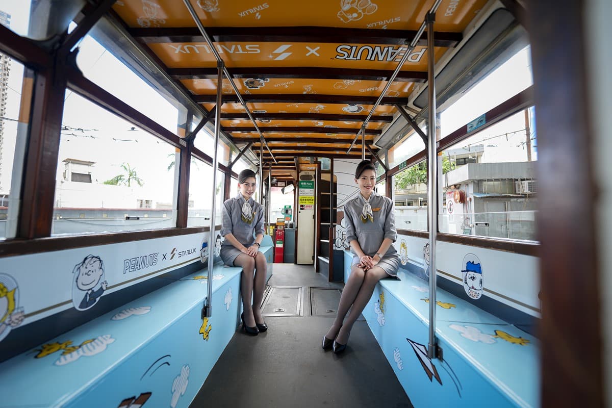 星宇航空「史努比主題電車」來了！限時３個月拍爆，還有１日限定「陸上班機」