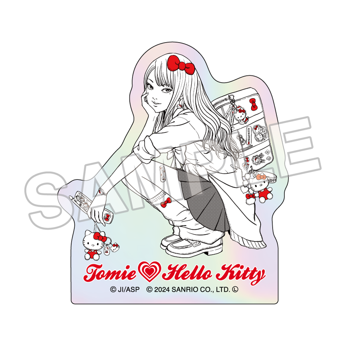 伊藤潤二跟Hello Kitty聯名！期間快閃店快衝，還有原畫周邊展一次買爆